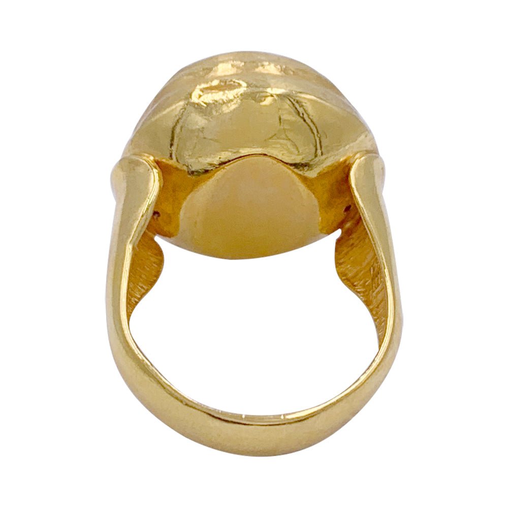 Bague LALAOUNIS "Ruche" en or jaune - Castafiore