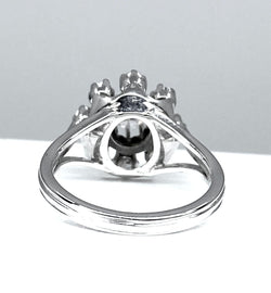 Bague marguerite en or 18 carats et diamants - Castafiore