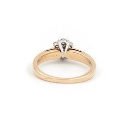 Bague Marguerite Or jaune Diamant - Castafiore