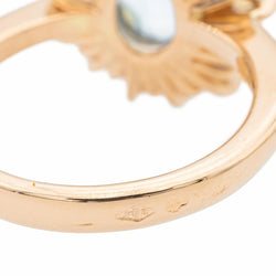 Bague Marguerite Or rose Topaze - Castafiore