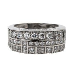 Bague MAUBOUSSIN en or blanc et diamants - Castafiore