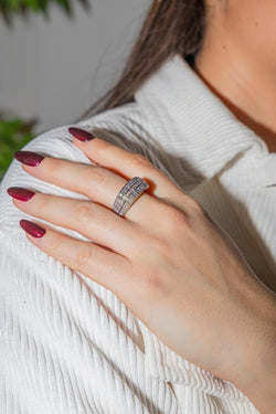 Bague MAUBOUSSIN en or blanc et diamants - Castafiore