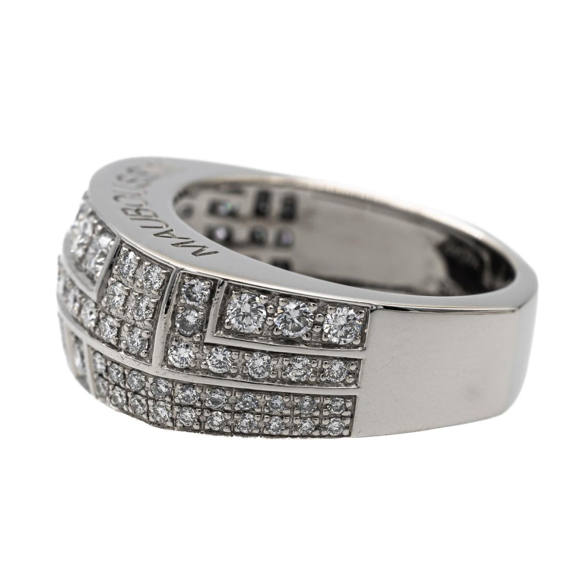 Bague MAUBOUSSIN en or blanc et diamants - Castafiore