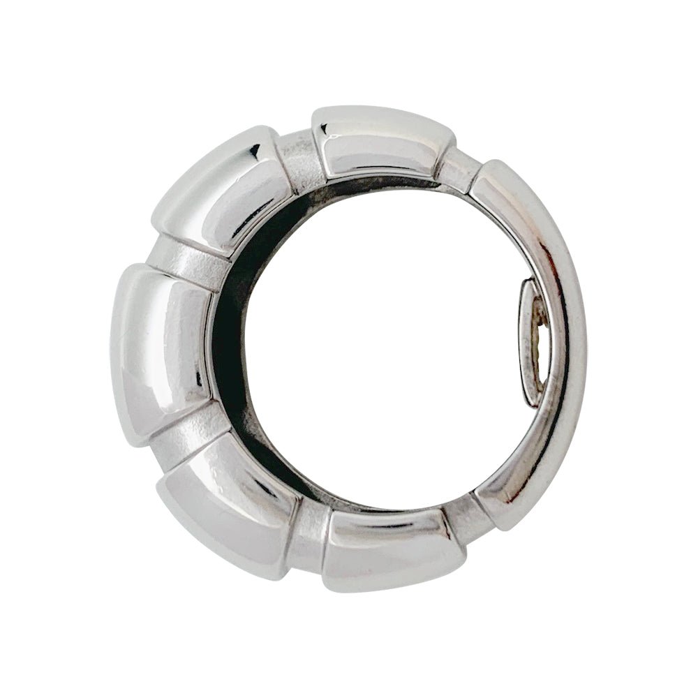 Bague MAUBOUSSIN, "Nadja", or blanc - Castafiore