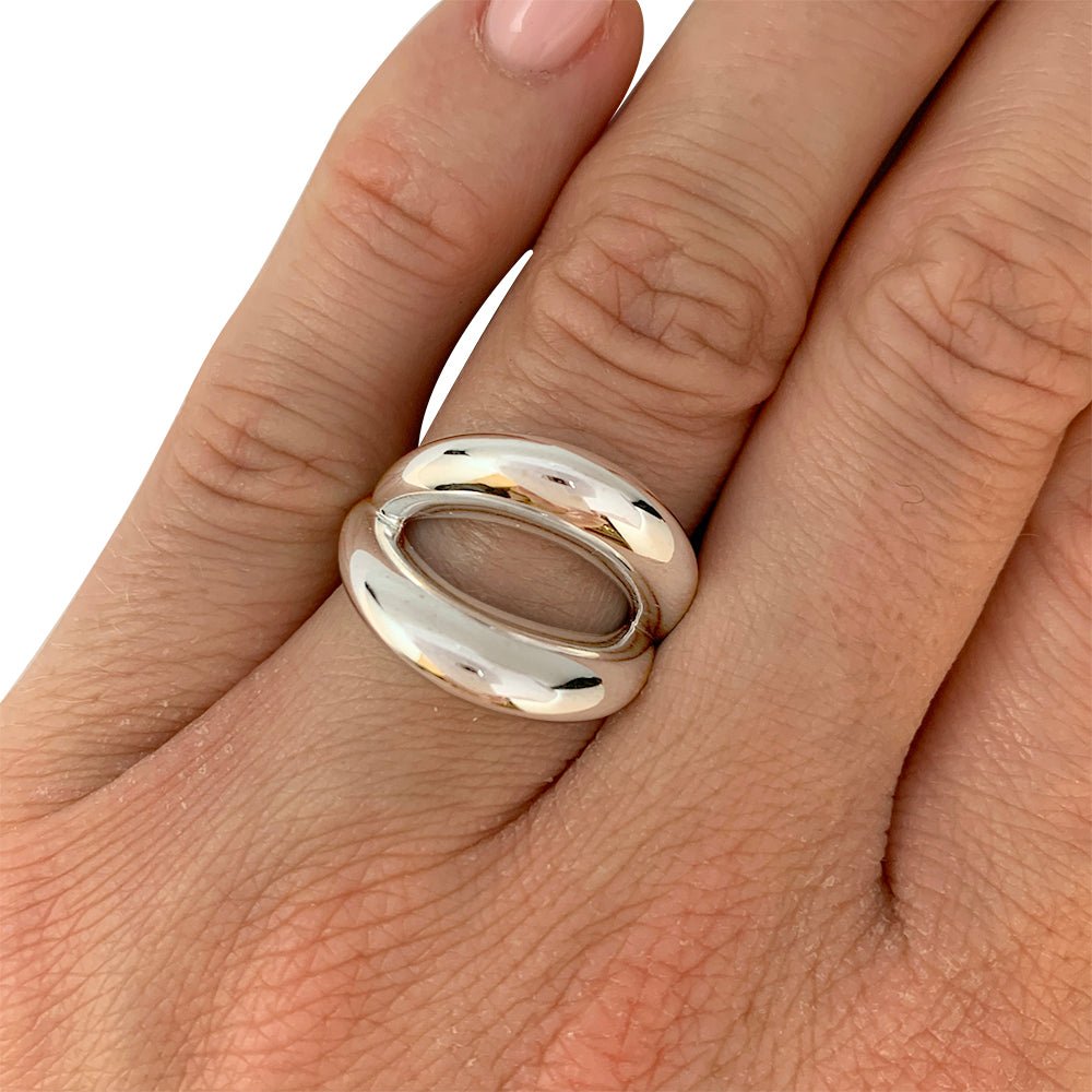 Bague MAUBOUSSIN, "Twins", or blanc - Castafiore