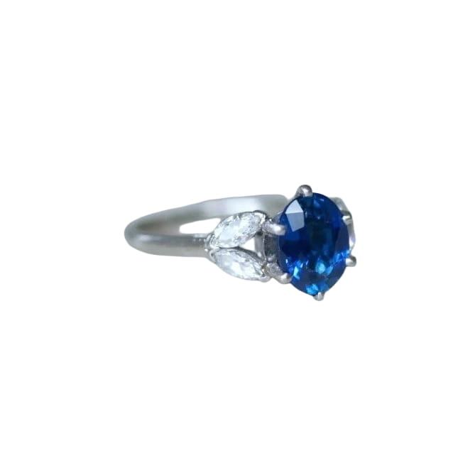 Bague Mellerio dits Meller, saphir et diamants - Castafiore