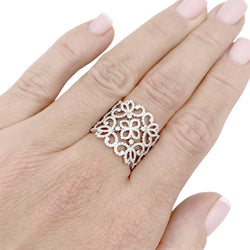 Bague Messika, "Eden", or blanc, diamants. - Castafiore