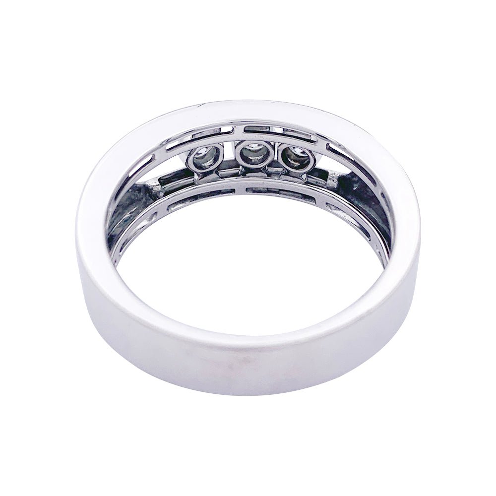 Bague Messika, "Move Joaillerie PM", or blanc, diamants. - Castafiore