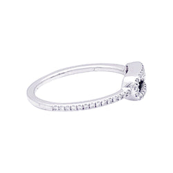 Bague MESSIKA, "Move Uno Pavé", or blanc et diamants - Castafiore