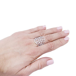 Bague MESSIKA "Promess" en or blanc et diamants - Castafiore