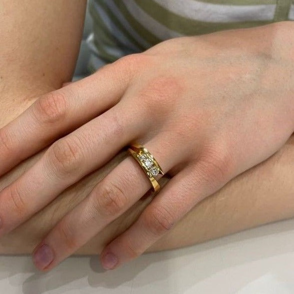 BAGUE "NEIMA TRILOGIE" SIGNÉE GAREL - Castafiore