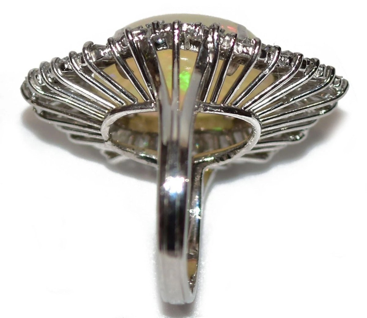 bague Opale et diamant - Castafiore