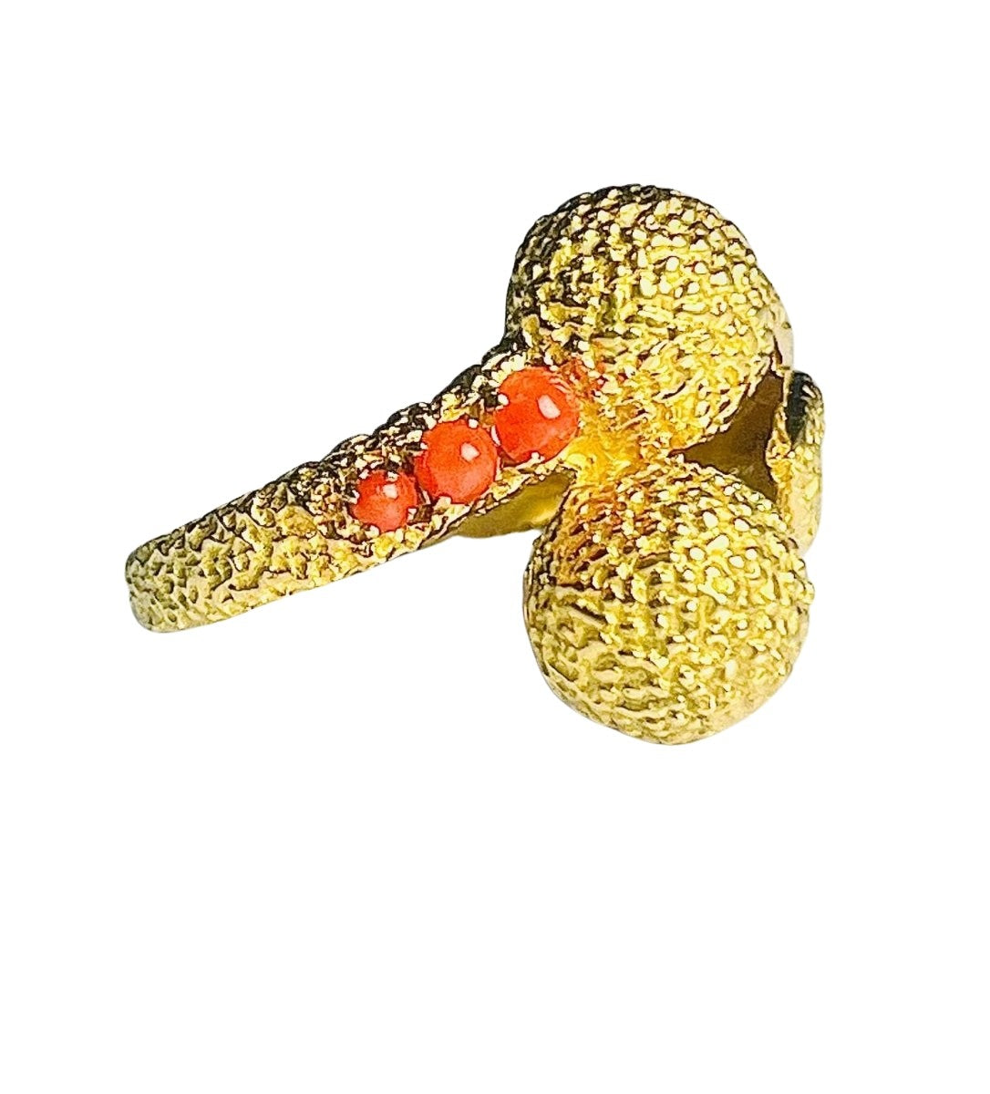 Bague Or 1950 Gorce - Castafiore