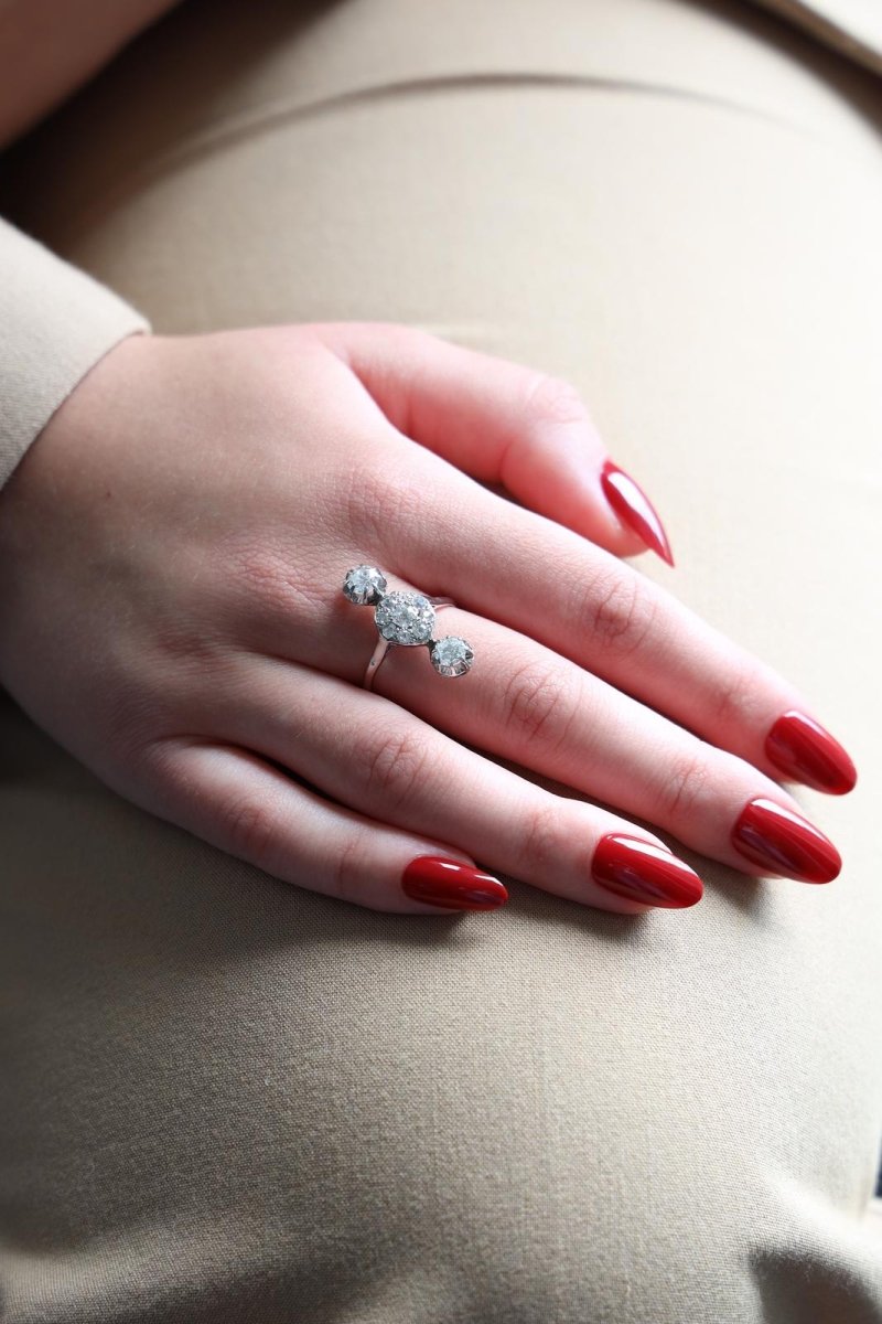 Bague Or blanc Diamant - Castafiore