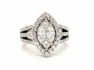 Bague Or blanc Diamant - Castafiore