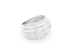 Bague Or blanc Diamant - Castafiore