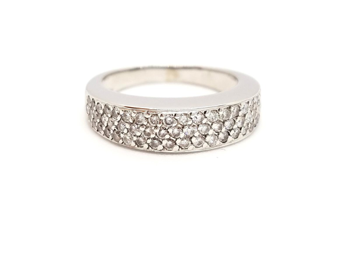 Bague Or blanc Diamant - Castafiore