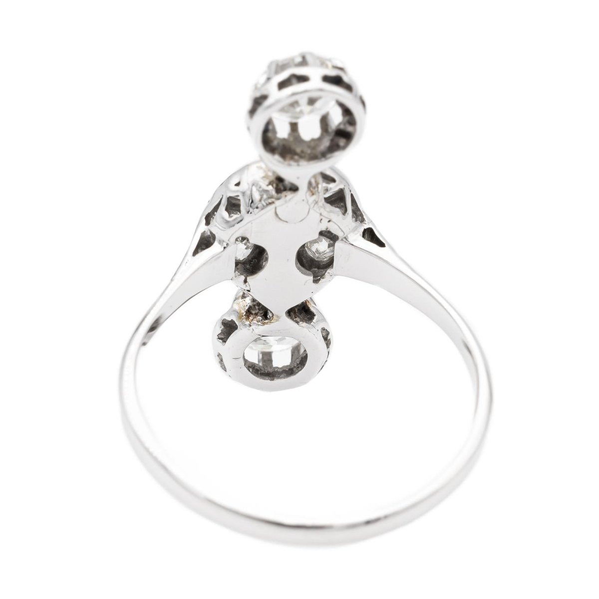 Bague Or blanc Diamant - Castafiore