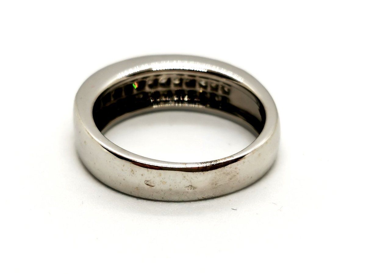 Bague Or blanc Diamant - Castafiore