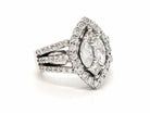 Bague Or blanc Diamant - Castafiore