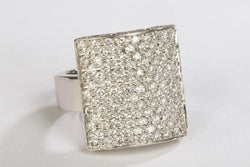 Bague Or blanc Diamant - Castafiore