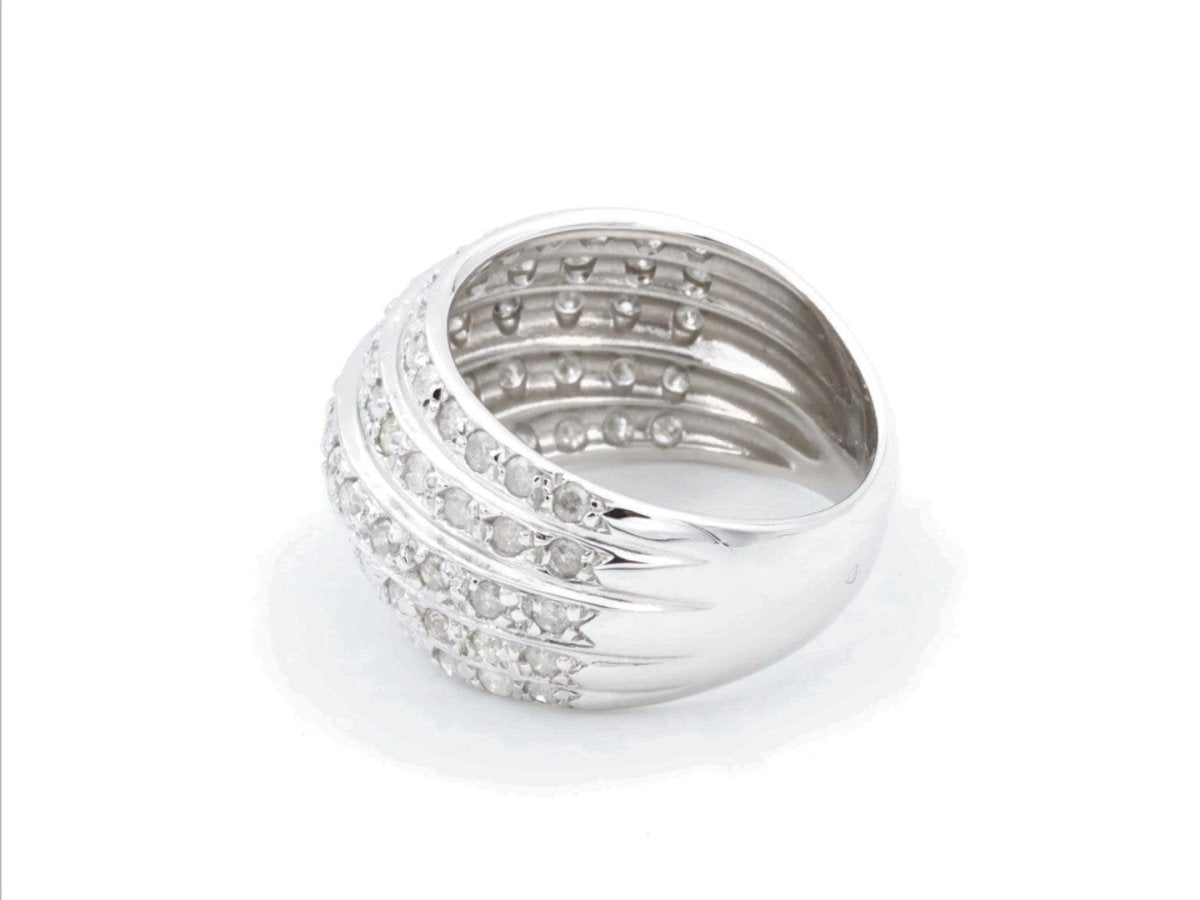 Bague Or blanc Diamant - Castafiore
