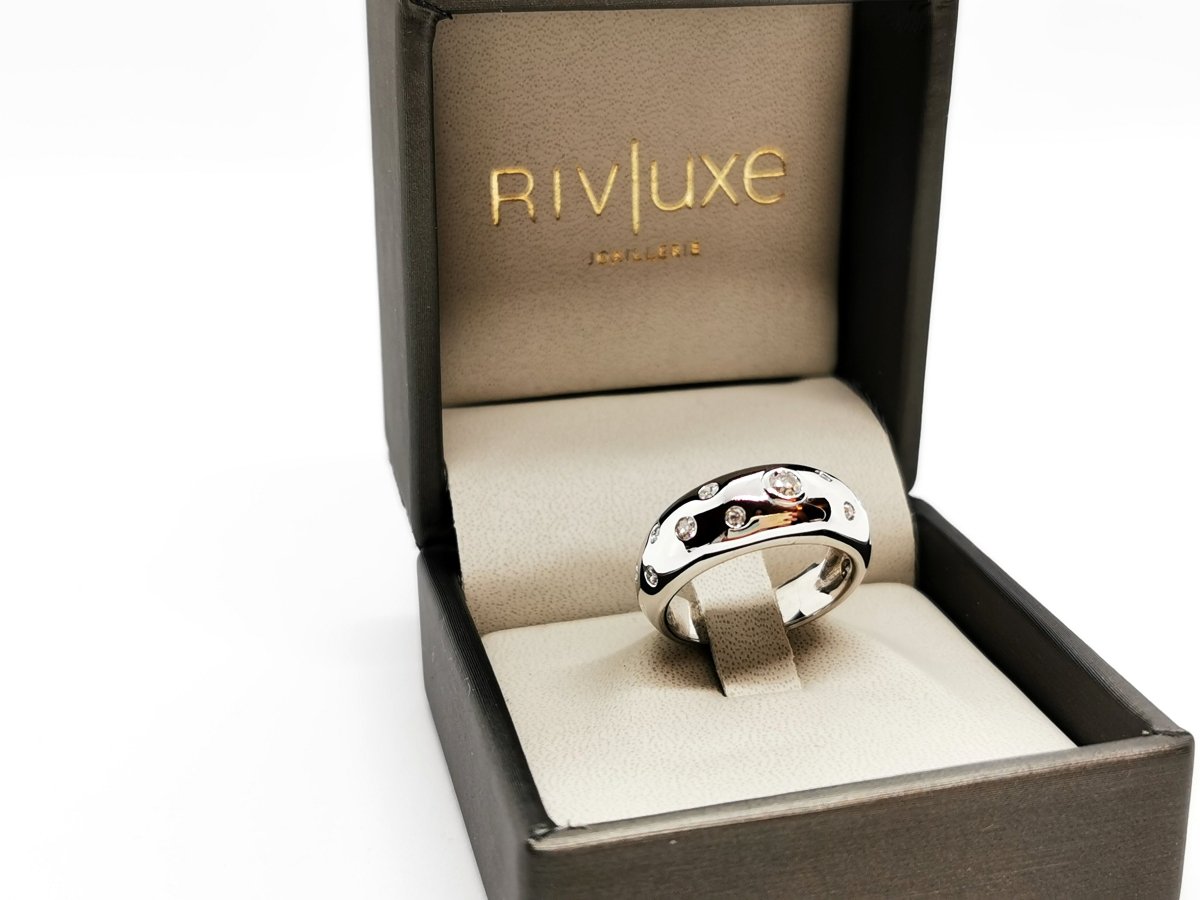 Bague Or blanc Diamant - Castafiore