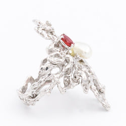 Bague Or blanc Diamant - Castafiore