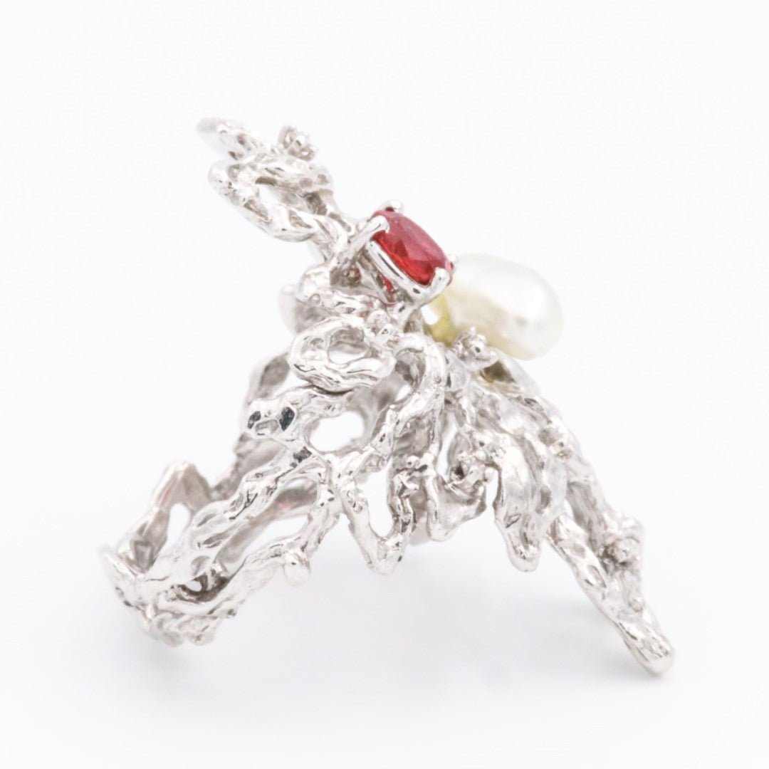 Bague Or blanc Diamant - Castafiore