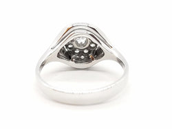 Bague Or blanc Diamant - Castafiore