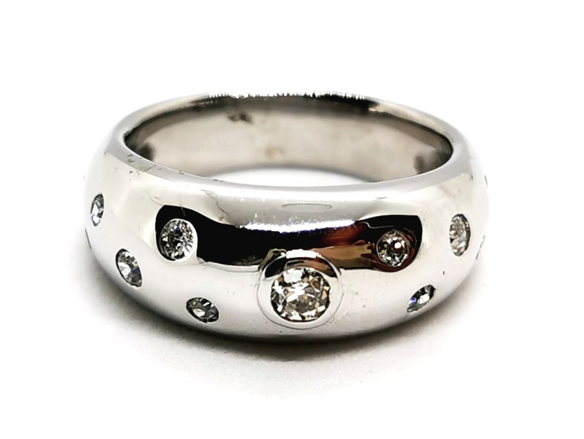 Bague Or blanc Diamant - Castafiore