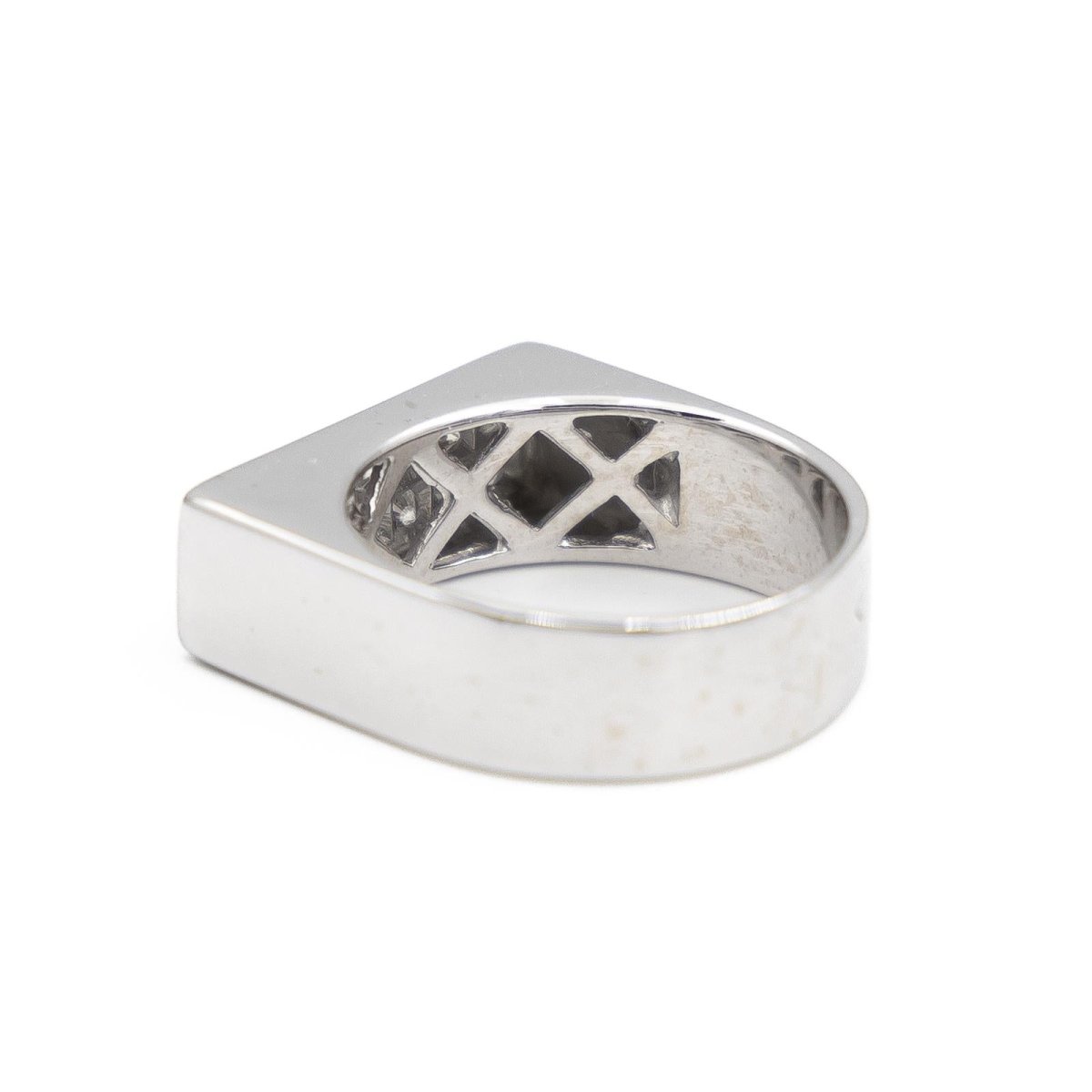 Bague Or blanc Diamant - Castafiore