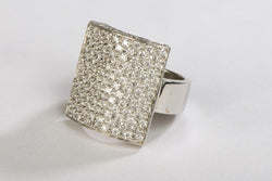 Bague Or blanc Diamant - Castafiore