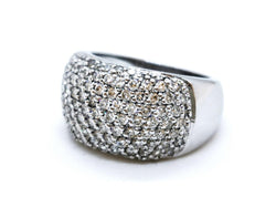 Bague Or blanc Diamant - Castafiore
