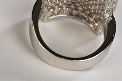 Bague Or blanc Diamant - Castafiore
