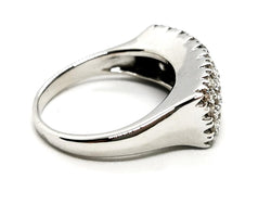 Bague Or blanc Diamant - Castafiore