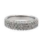 Bague Or blanc Diamant - Castafiore