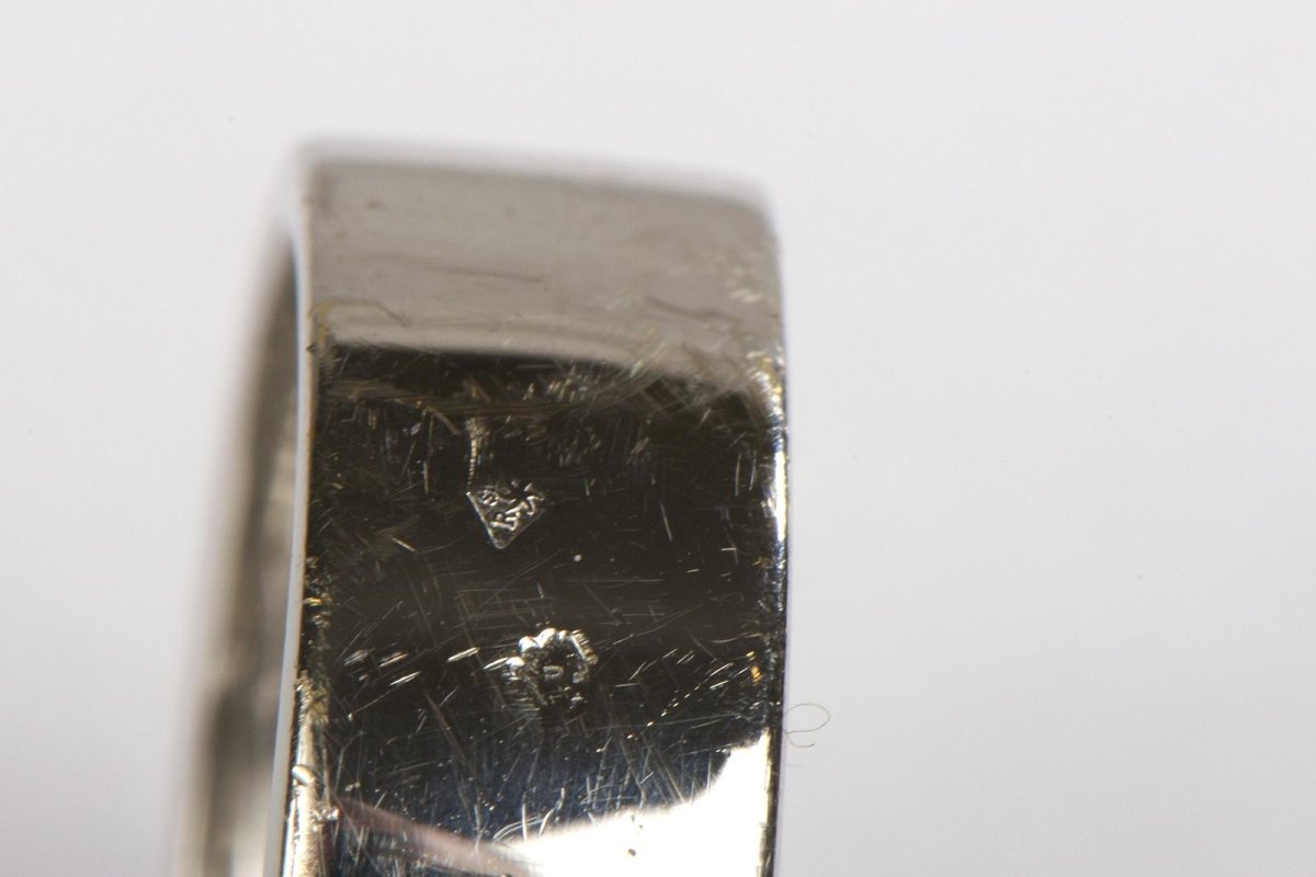 Bague Or blanc Diamant - Castafiore