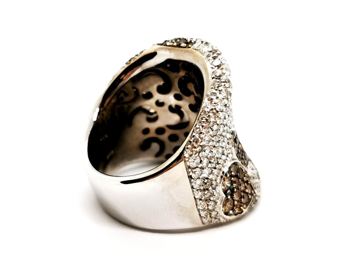 Bague Or blanc Diamant - Castafiore