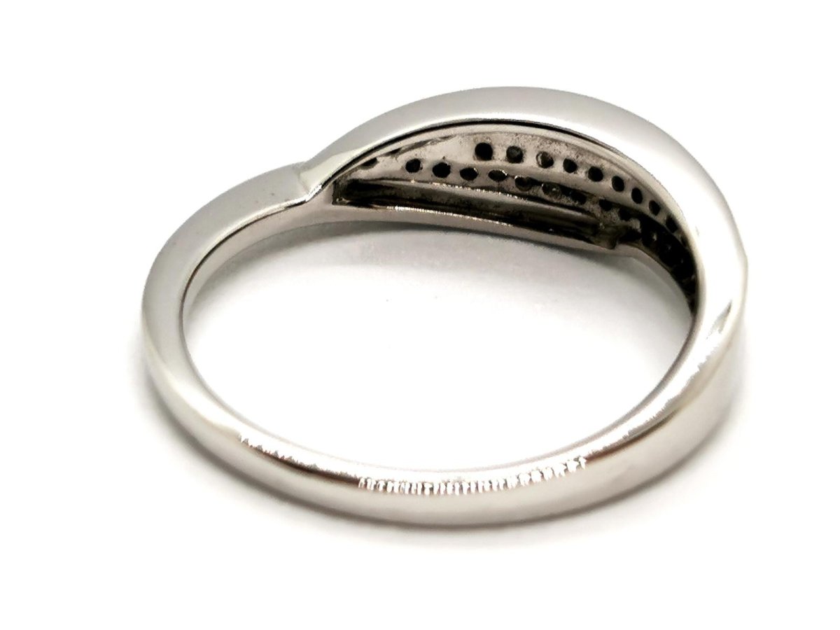 Bague Or blanc Diamant - Castafiore