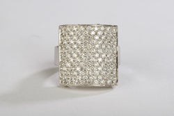 Bague Or blanc Diamant - Castafiore
