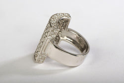 Bague Or blanc Diamant - Castafiore
