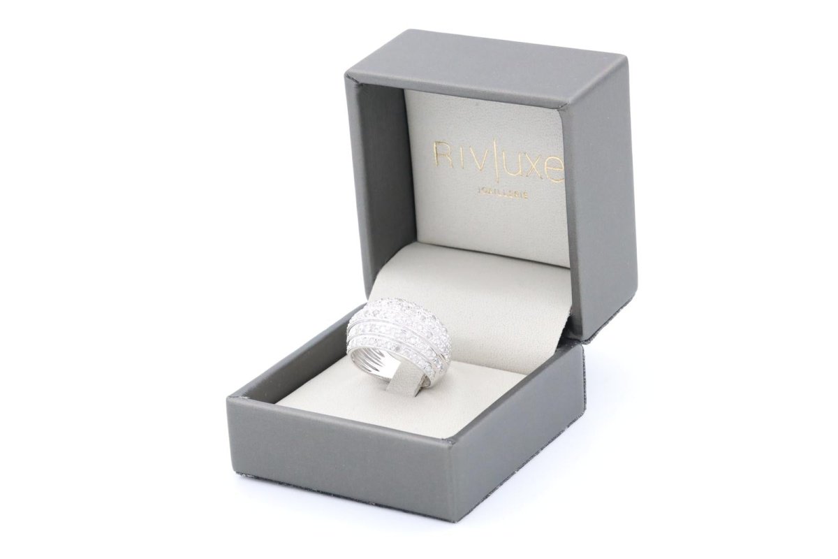 Bague Or blanc Diamant - Castafiore