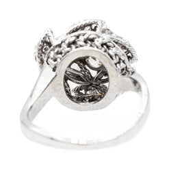 Bague Or blanc Diamant - Castafiore