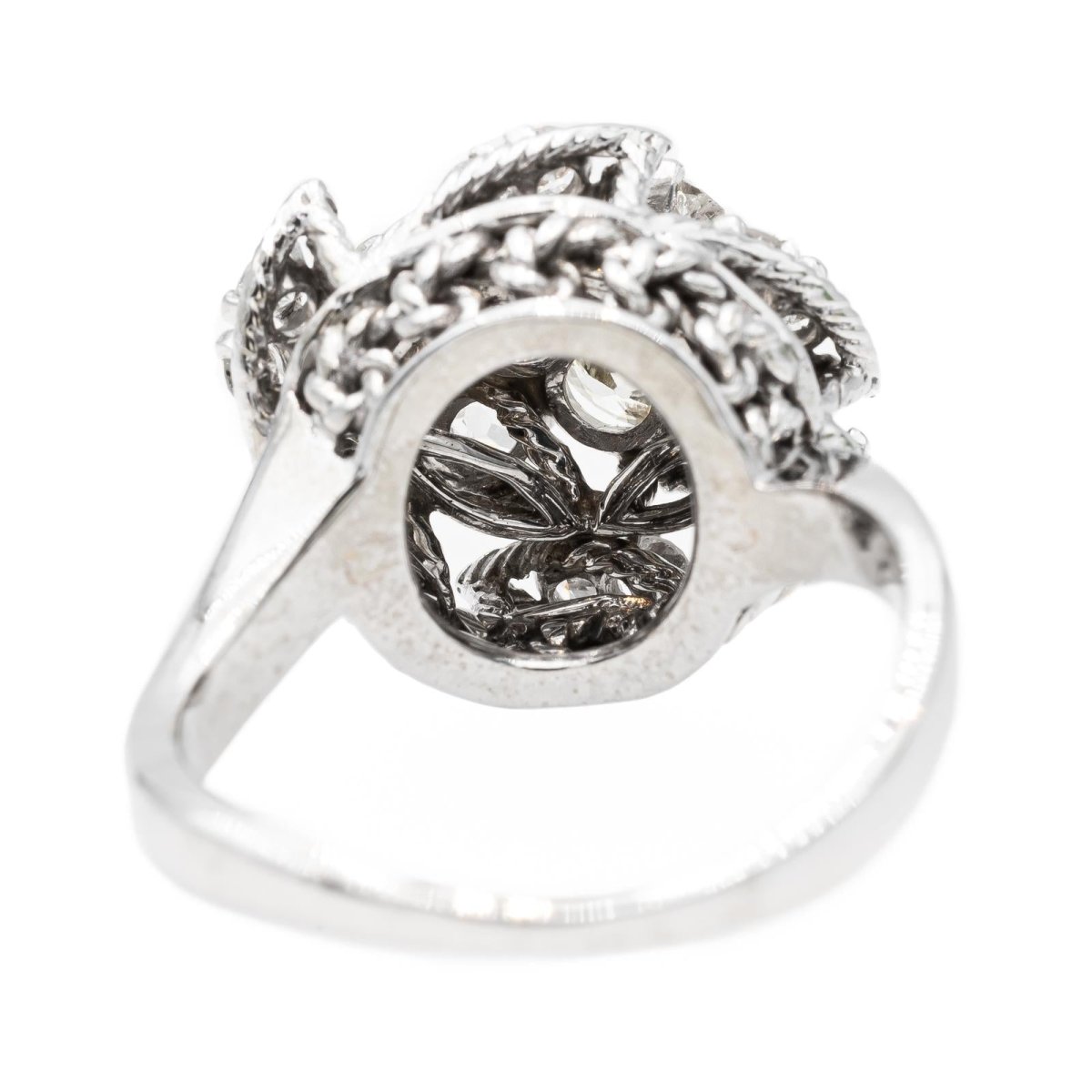Bague Or blanc Diamant - Castafiore