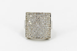Bague Or blanc Diamant - Castafiore