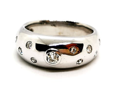 Bague Or blanc Diamant - Castafiore