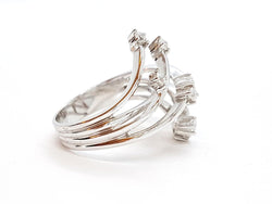 Bague Or blanc Diamant - Castafiore