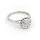 Bague Or blanc Diamant - Castafiore