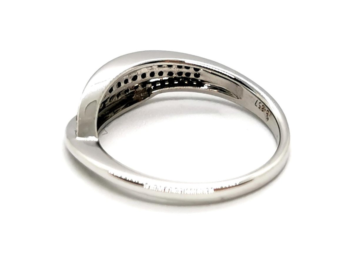 Bague Or blanc Diamant - Castafiore